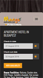 Mobile Screenshot of mangohotelbudapest.com